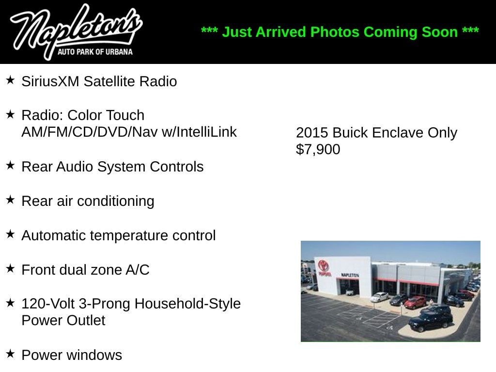 2015 Buick Enclave Leather