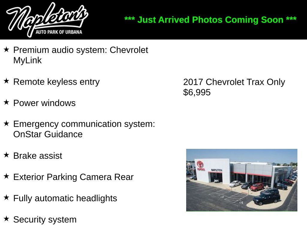 2017 Chevrolet Trax LS's photo