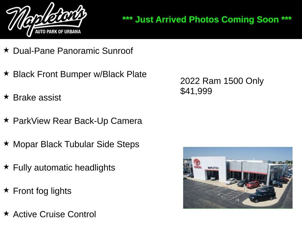 Used 2022 Ram 1500 Rebel Truck Crew Cab