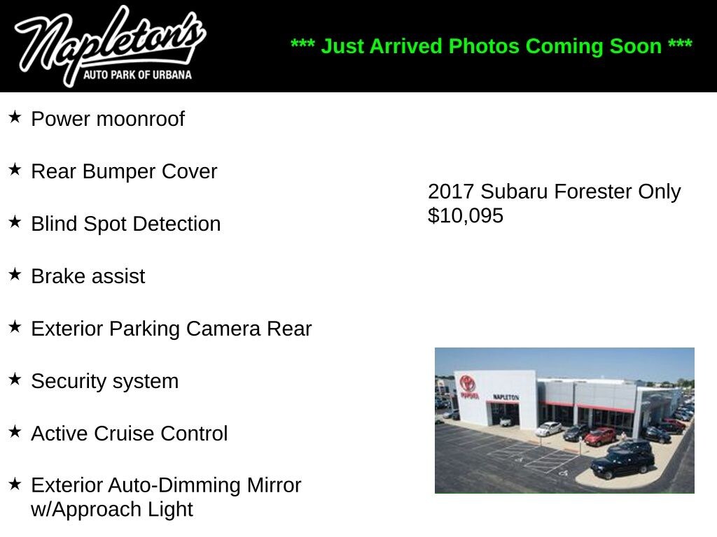 Used 2017 Subaru Forester 2.5i Premium SUV