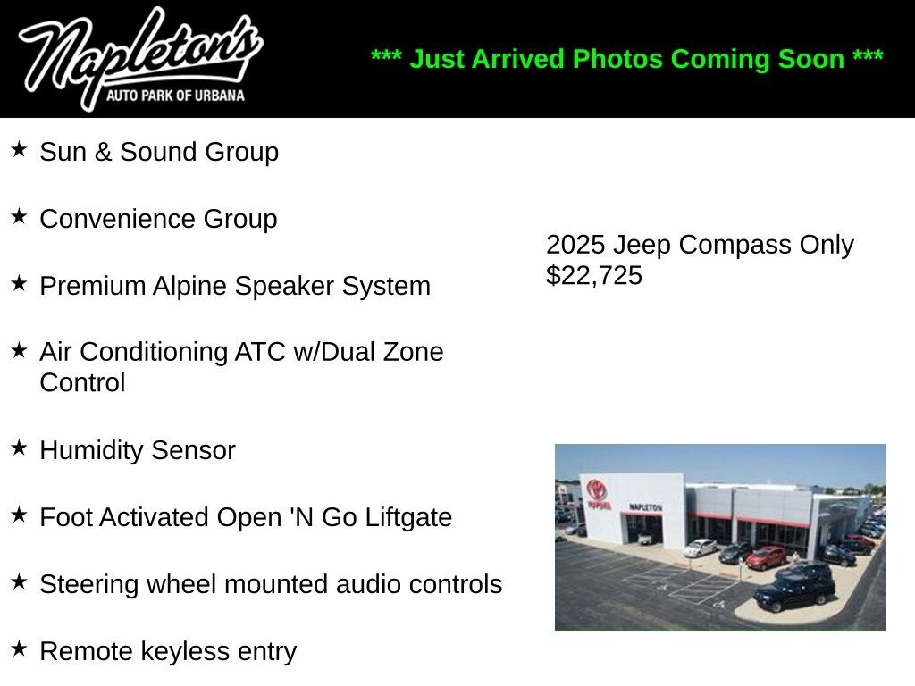 Used 2025 Jeep Compass Latitude SUV