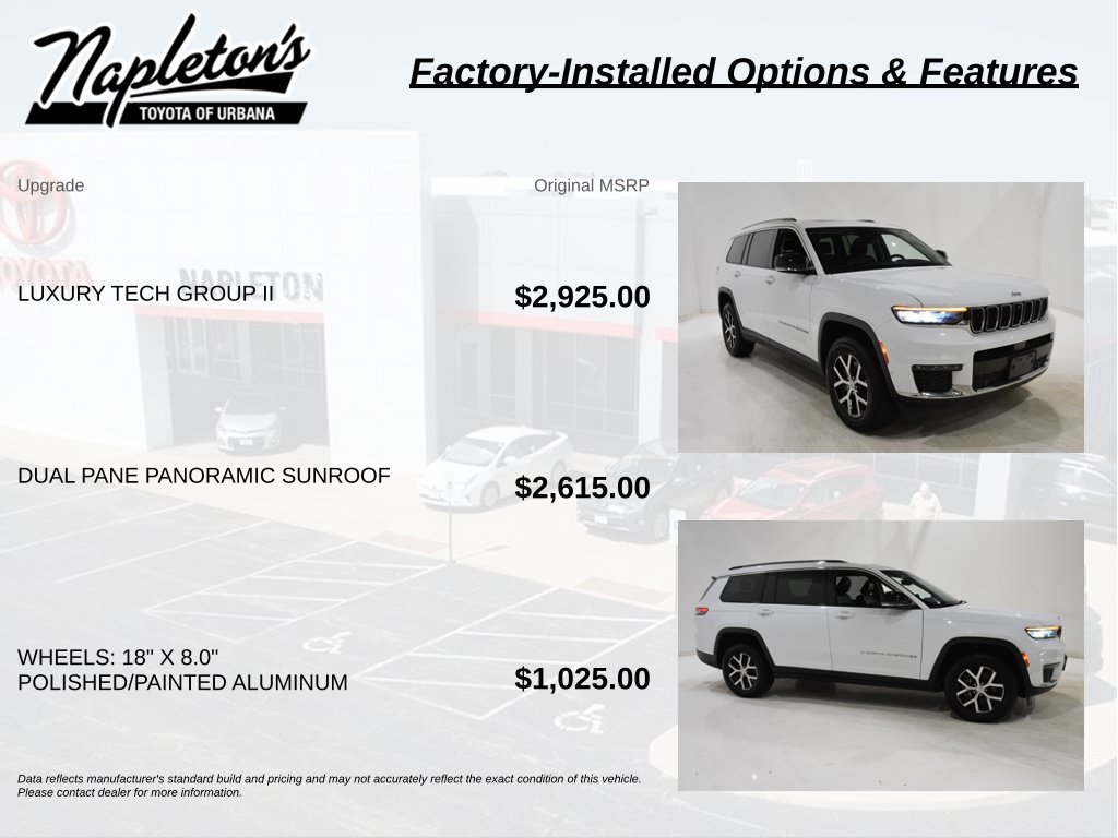 Used 2023 Jeep Grand Cherokee L Limited SUV