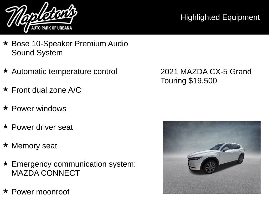 Used 2021 Mazda CX-5 Grand Touring SUV
