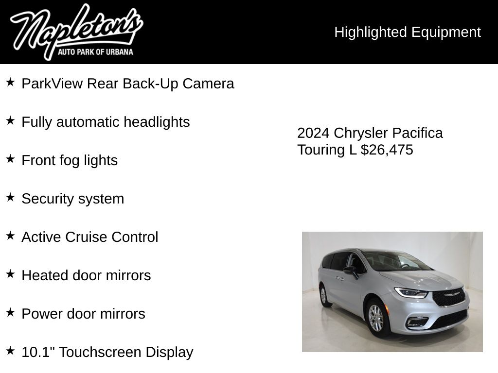 2024 Chrysler Pacifica Touring L - Photo 16
