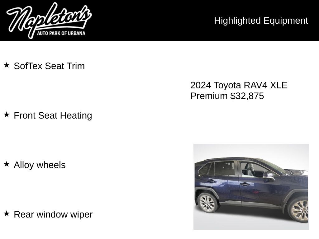 Used 2024 Toyota RAV4 XLE Premium SUV