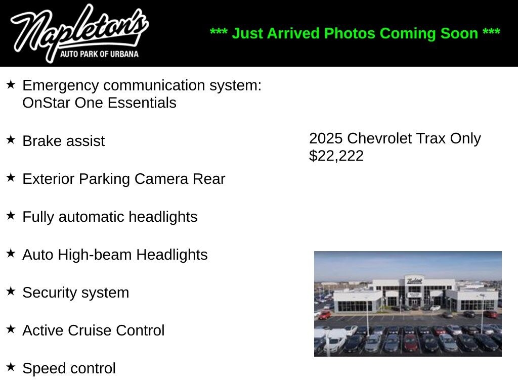 Used 2025 Chevrolet Trax LT SUV