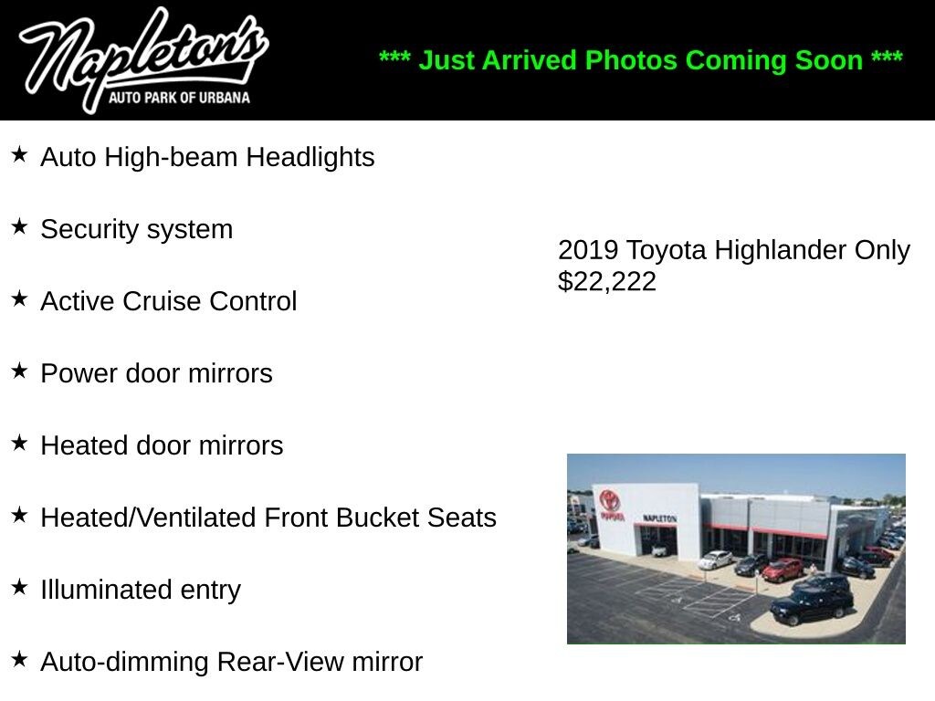 Used 2019 Toyota Highlander Limited SUV