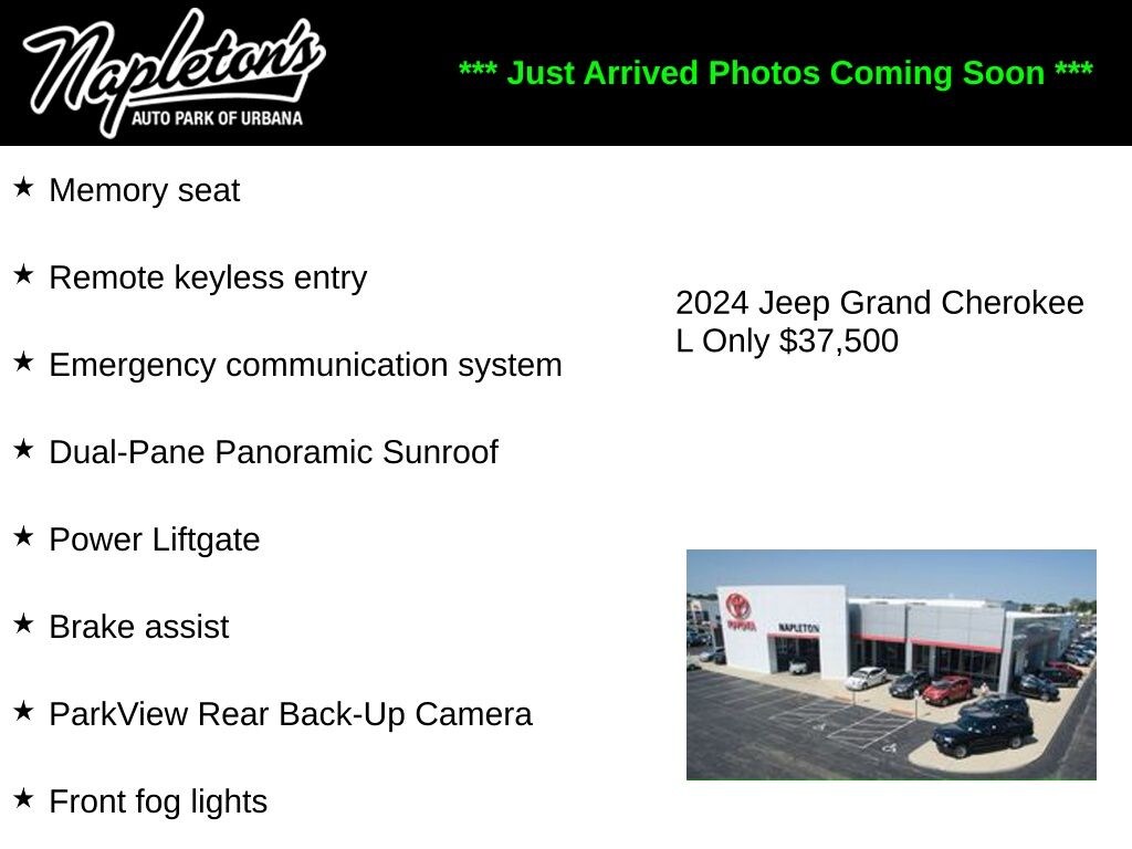 Used 2024 Jeep Grand Cherokee L Limited SUV