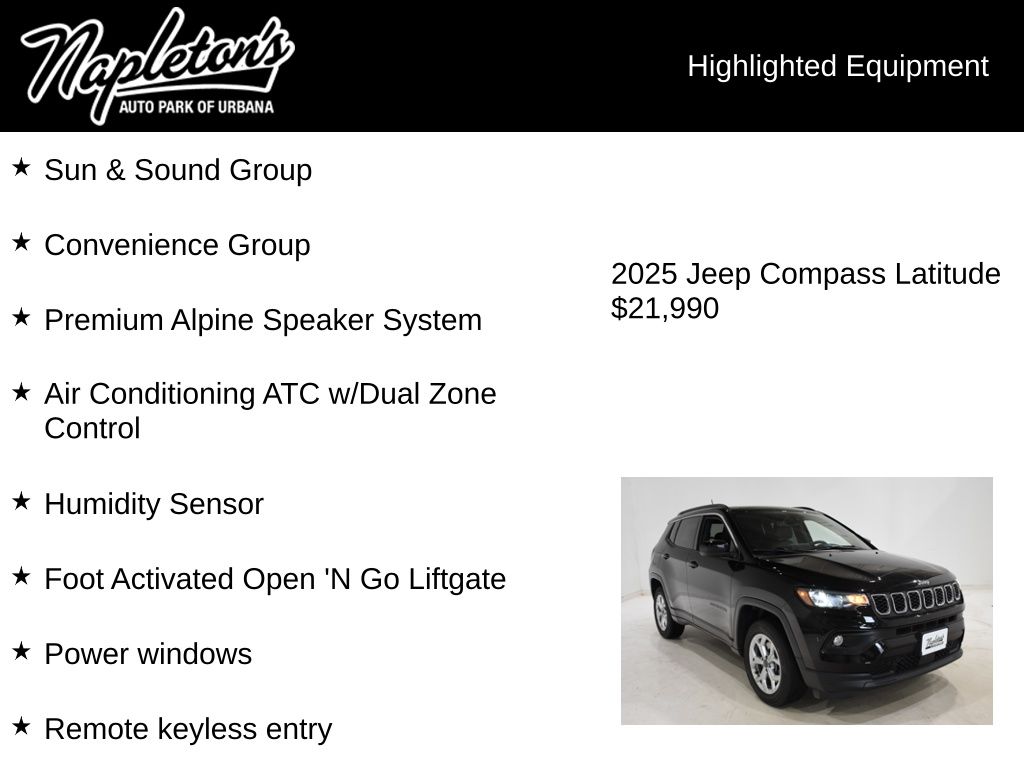 2025 Jeep Compass Latitude - Photo 15