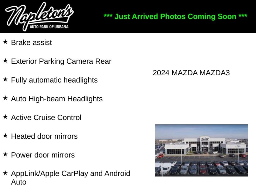 Used 2024 Mazda Mazda3 2.5 S Preferred Package Sedan