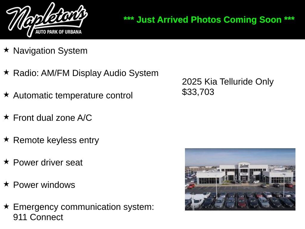 Used 2025 Kia Telluride S SUV