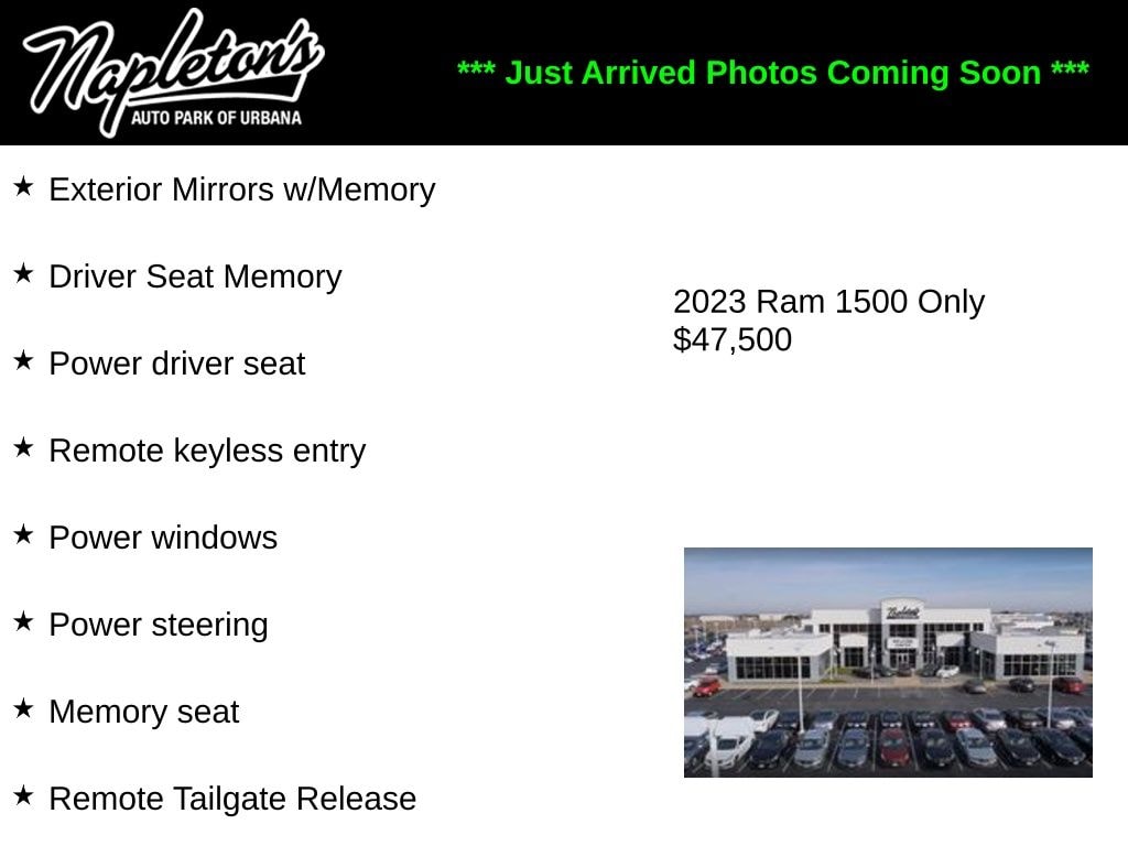 Used 2023 Ram 1500 Laramie Truck Crew Cab