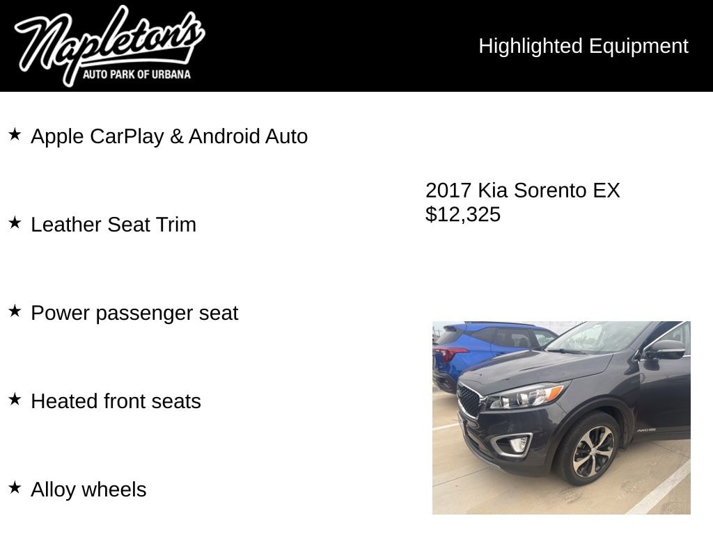 Used 2017 Kia Sorento EX SUV