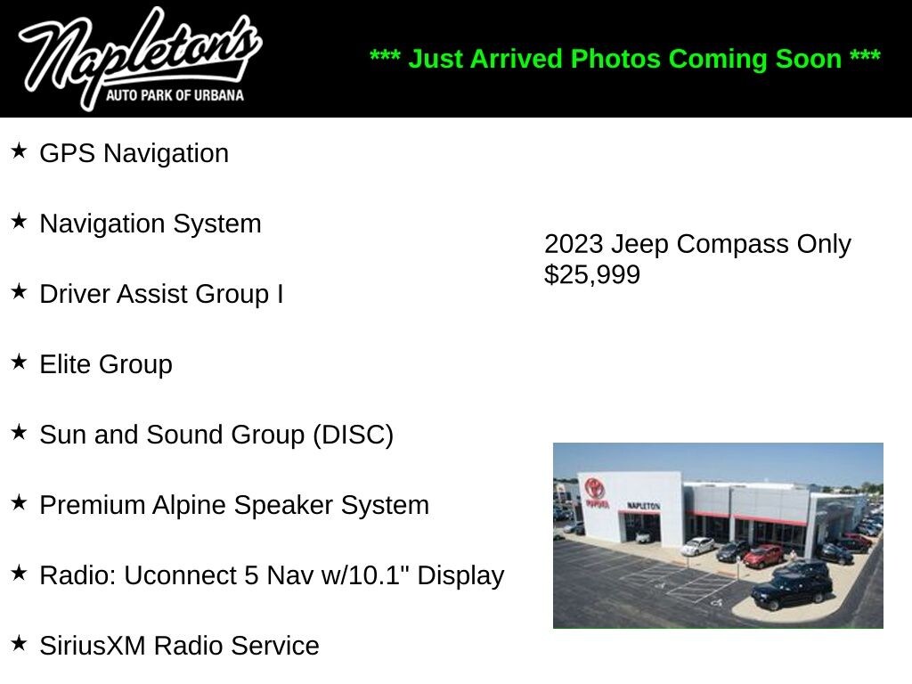 Used 2023 Jeep Compass Limited SUV