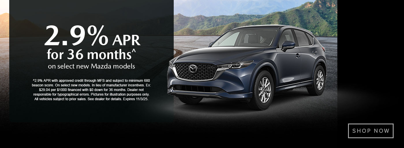 Mazda Incentives October