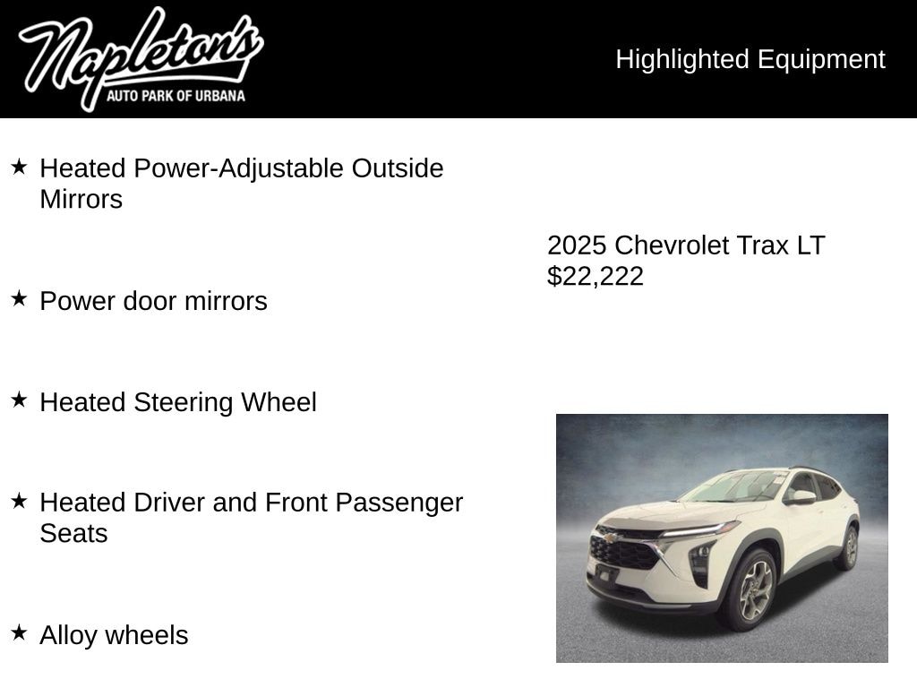 Used 2025 Chevrolet Trax LT SUV