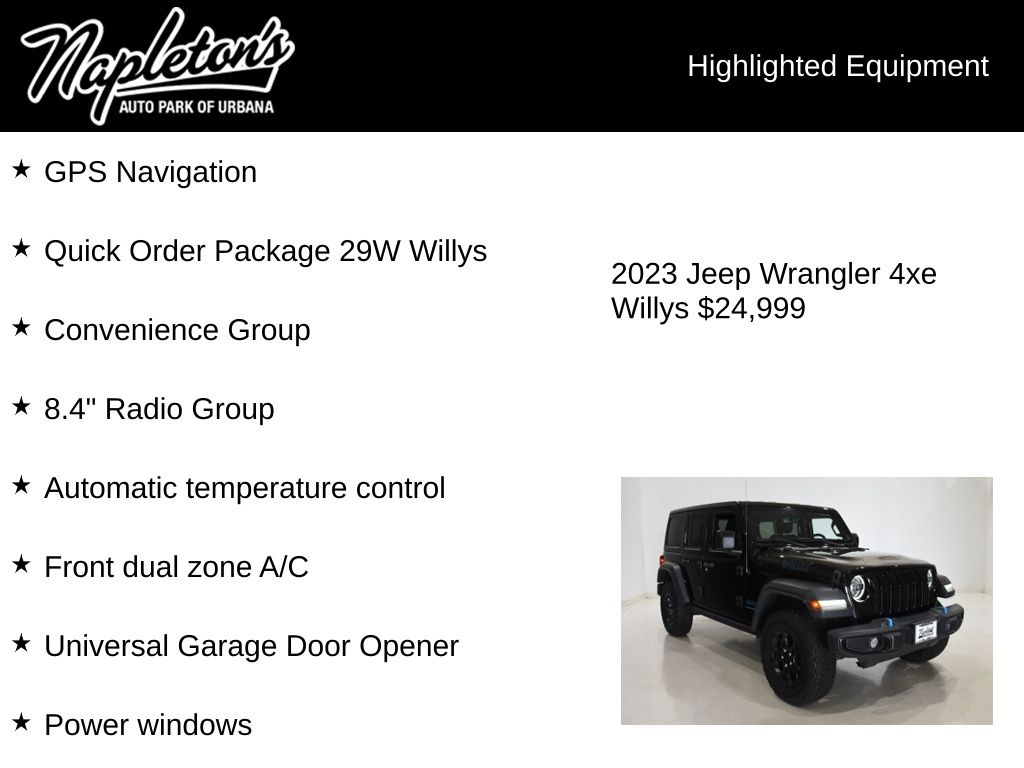 2023 Jeep Wrangler 4xe Willys 4XE - Photo 15