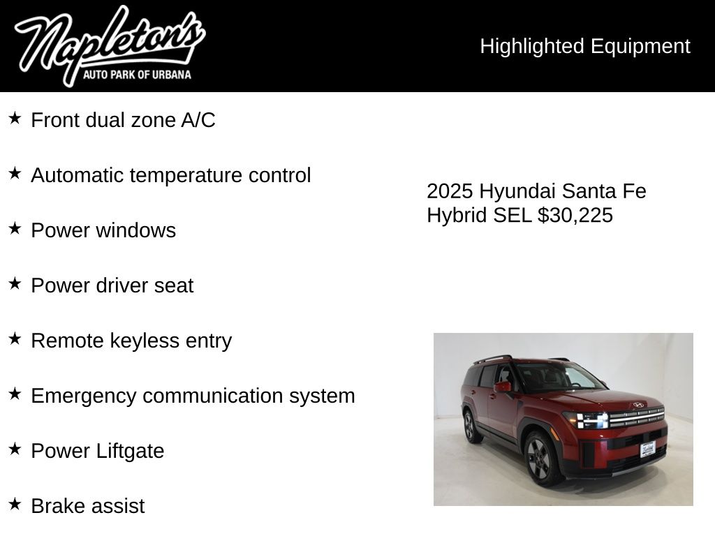 2025 Hyundai Santa Fe SEL - Photo 16