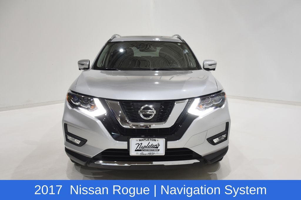 Used 2017 Nissan Rogue SL with VIN 5N1AT2MV2HC754391 for sale in Urbana, IL