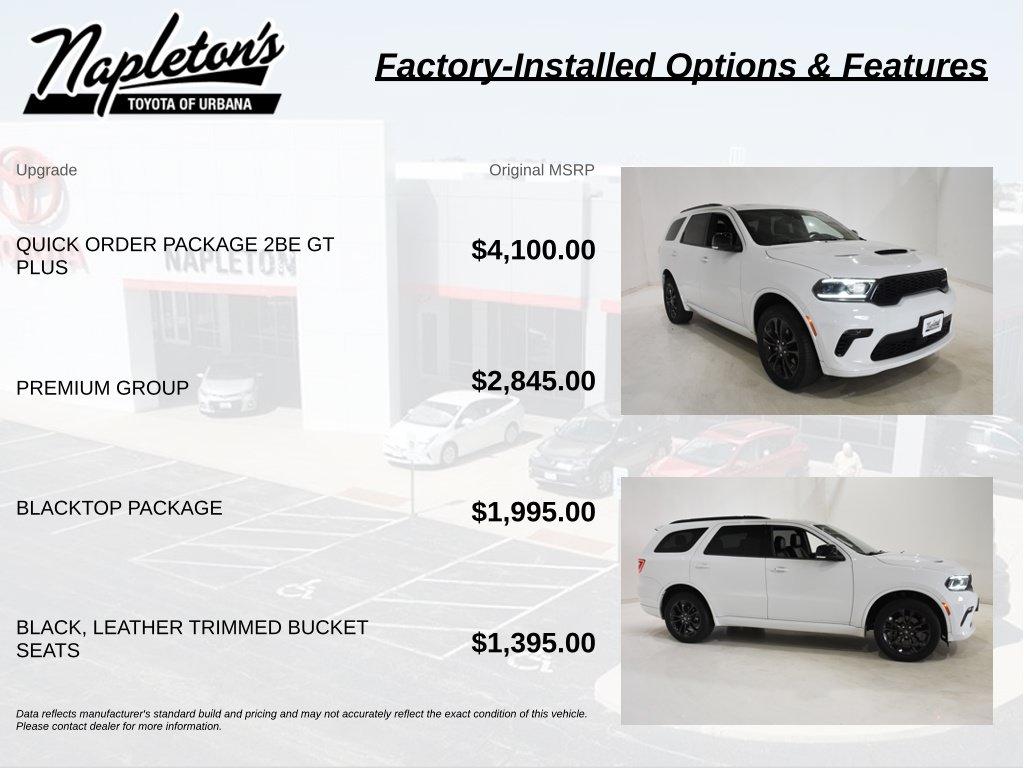 Used 2022 Dodge Durango GT Plus SUV