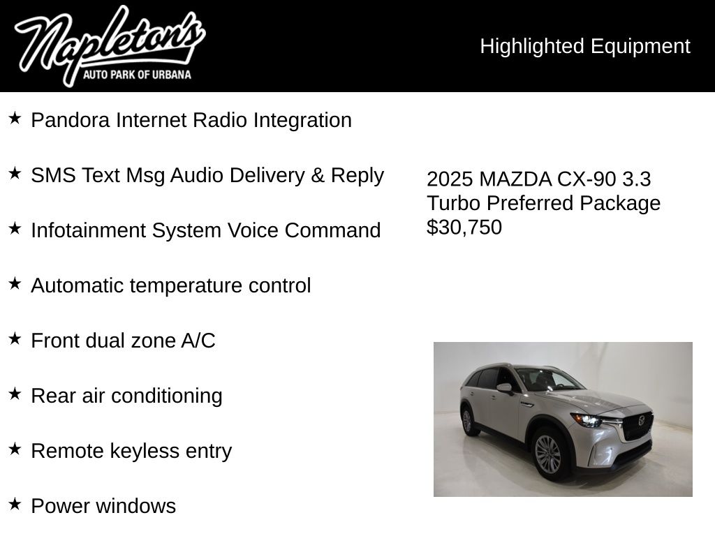 2025 Mazda CX-90 Preferred Package - Photo 15
