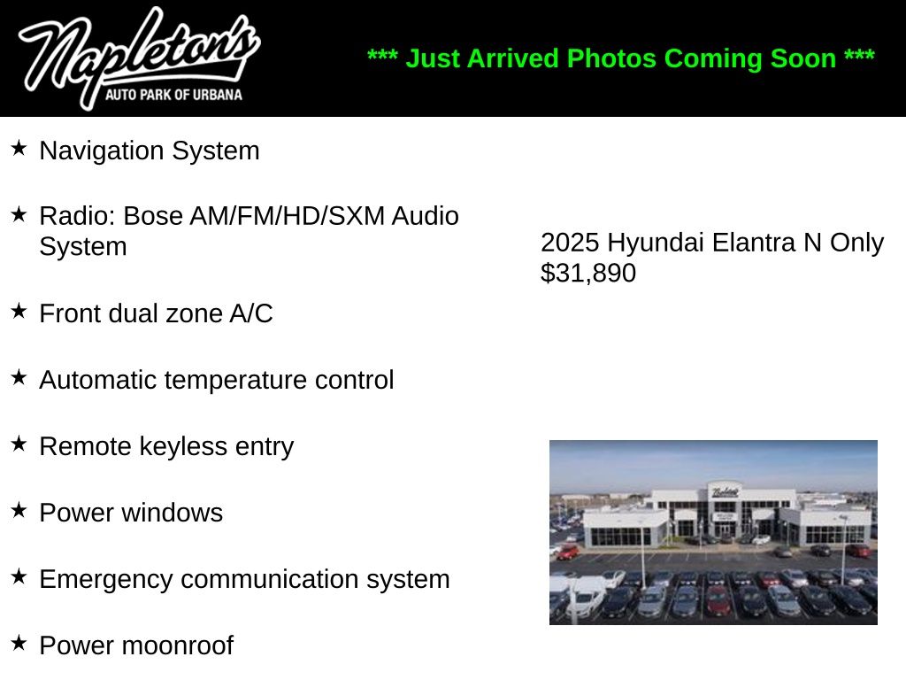 2025 Hyundai Elantra N's photo