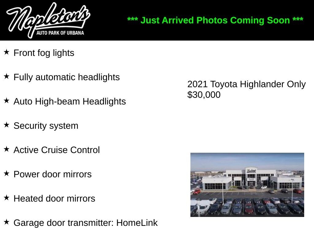 Used 2021 Toyota Highlander XLE SUV