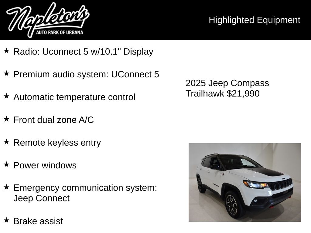 2025 Jeep Compass Trailhawk - Photo 15