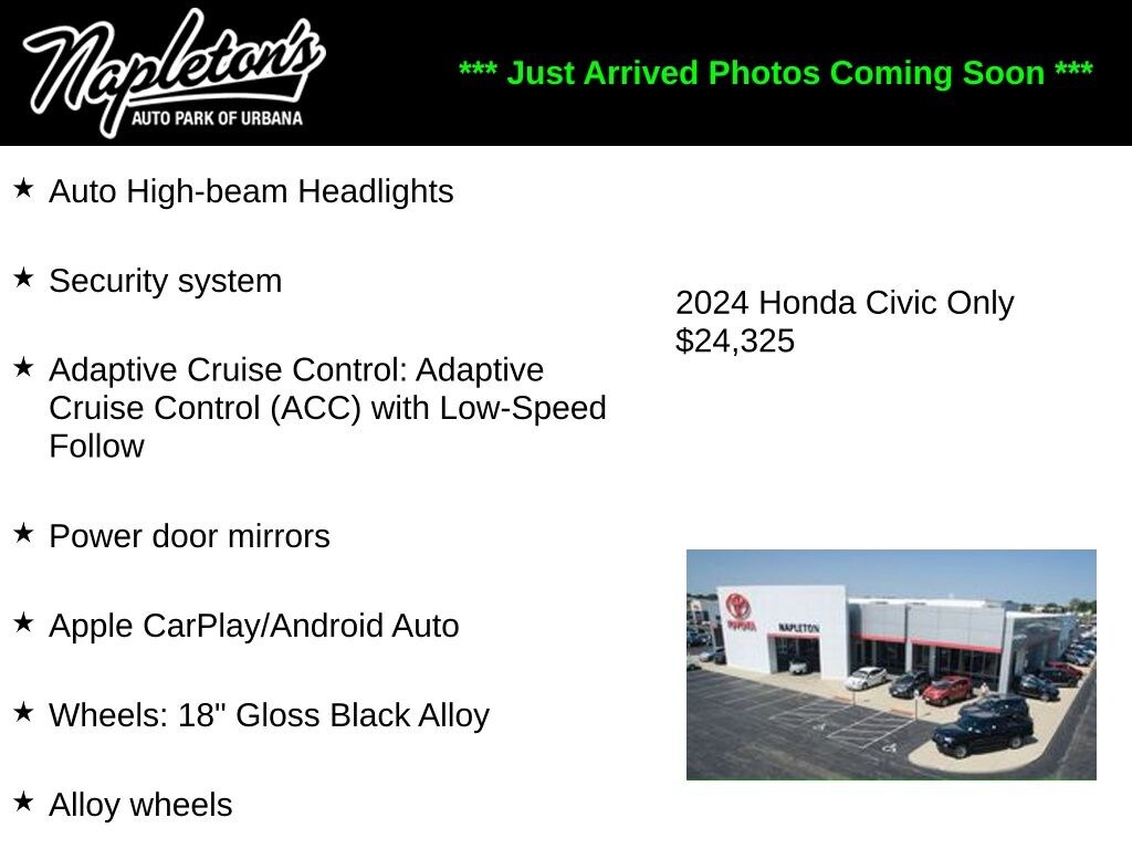 Used 2024 Honda Civic Sport Sedan