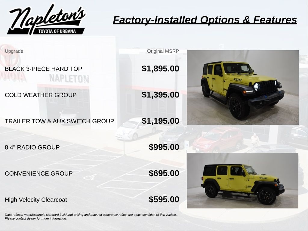 Used 2023 Jeep Wrangler Willys 4xe SUV