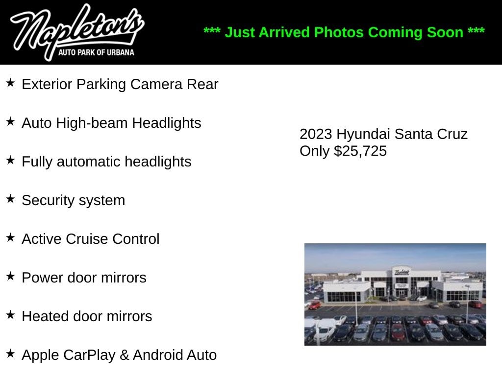 Used 2023 Hyundai Santa Cruz SEL Premium Truck Crew Cab