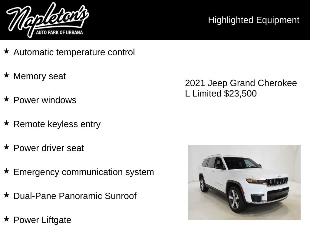 2021 Jeep Grand Cherokee L Limited - Photo 16