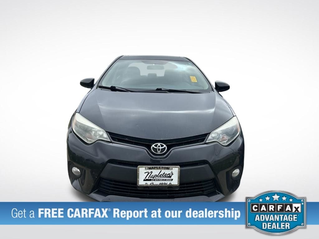 Used 2014 Toyota Corolla LE with VIN 5YFBURHE8EP008099 for sale in Urbana, IL