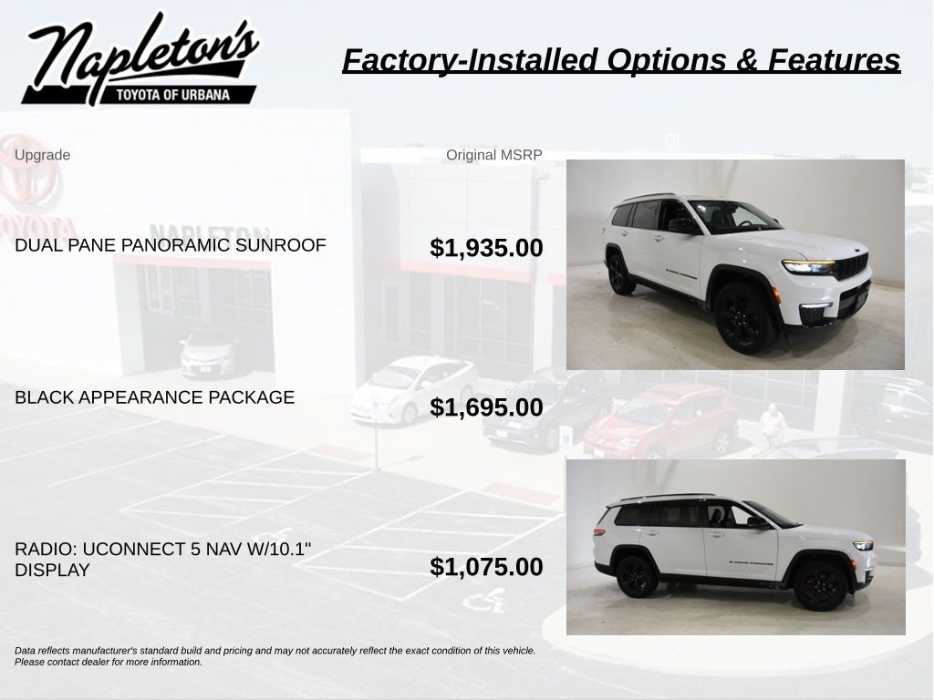 Used 2022 Jeep Grand Cherokee L Limited SUV