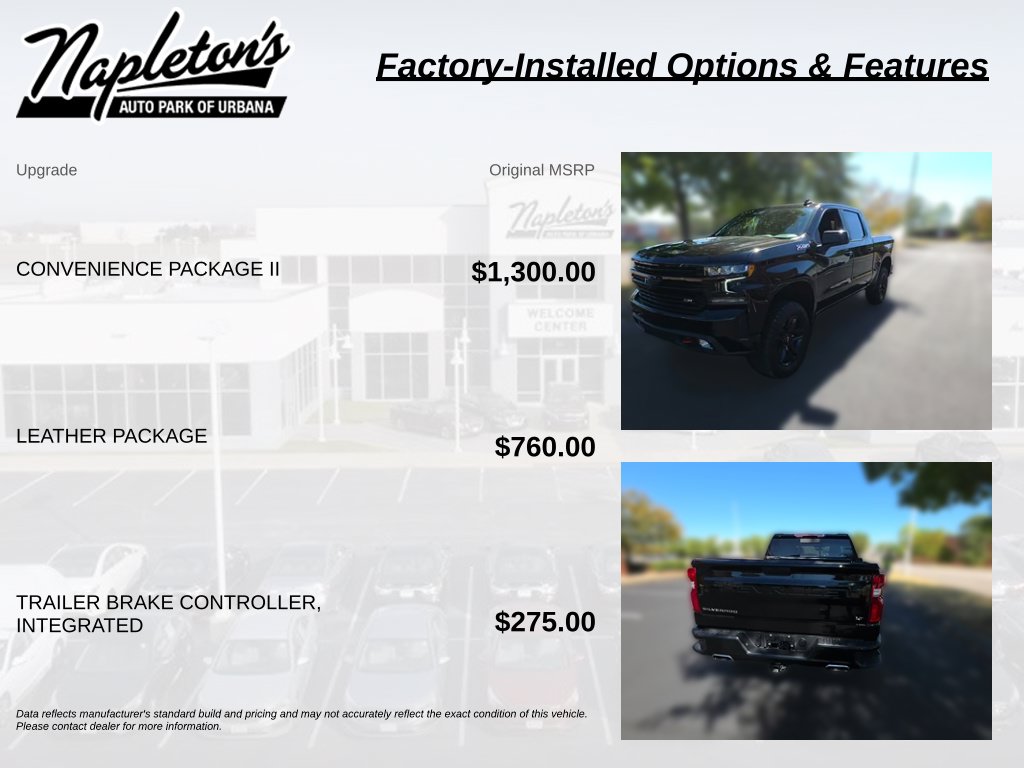Used 2021 Chevrolet Silverado 1500 LT Trail Boss Truck Crew Cab
