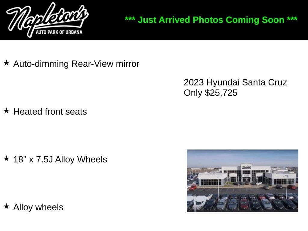 Used 2023 Hyundai Santa Cruz SEL Premium Truck Crew Cab