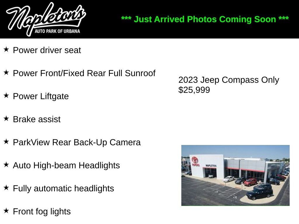 Used 2023 Jeep Compass Limited SUV