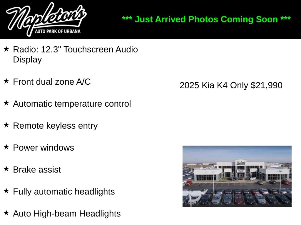 2025 Kia K4 EX's photo