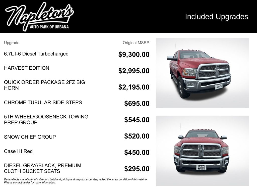 Used 2018 Ram 2500 Big Horn Truck Crew Cab