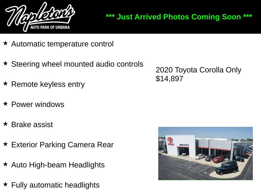 2020 Toyota Corolla LE AT's photo