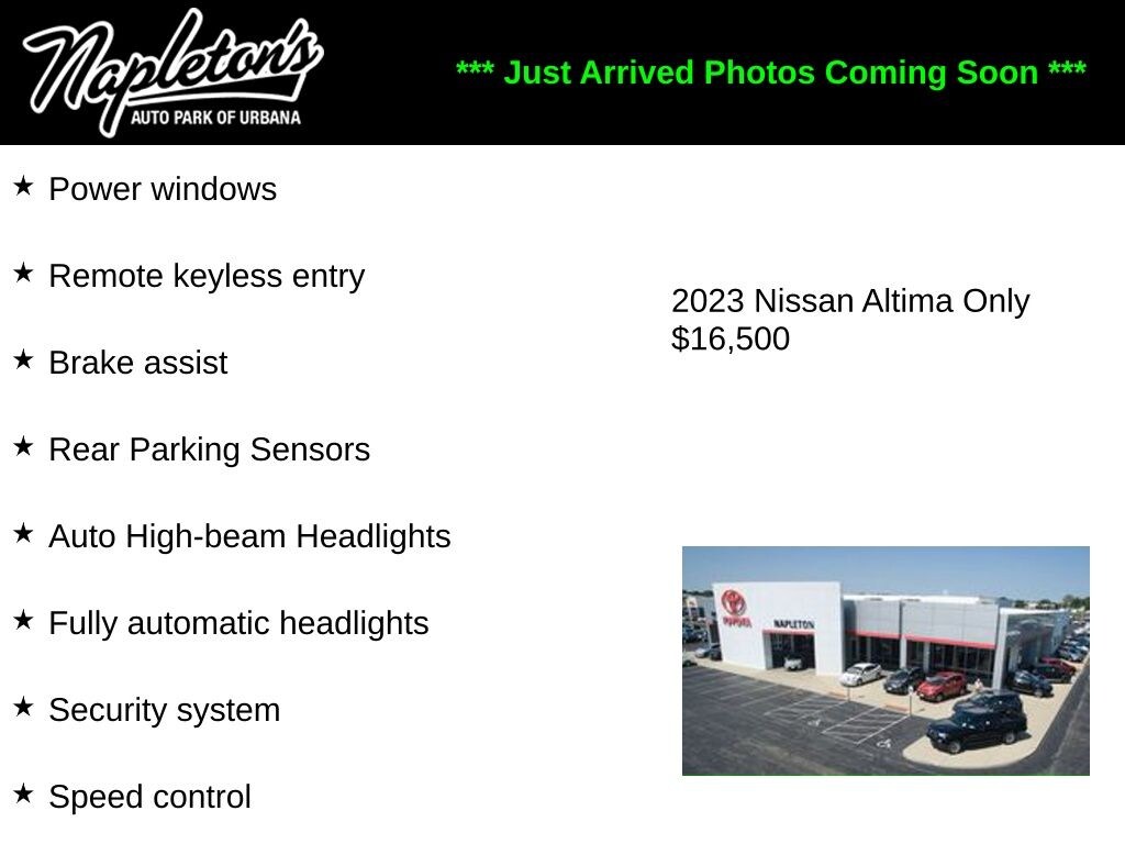 Used 2023 Nissan Altima 2.5 S Sedan