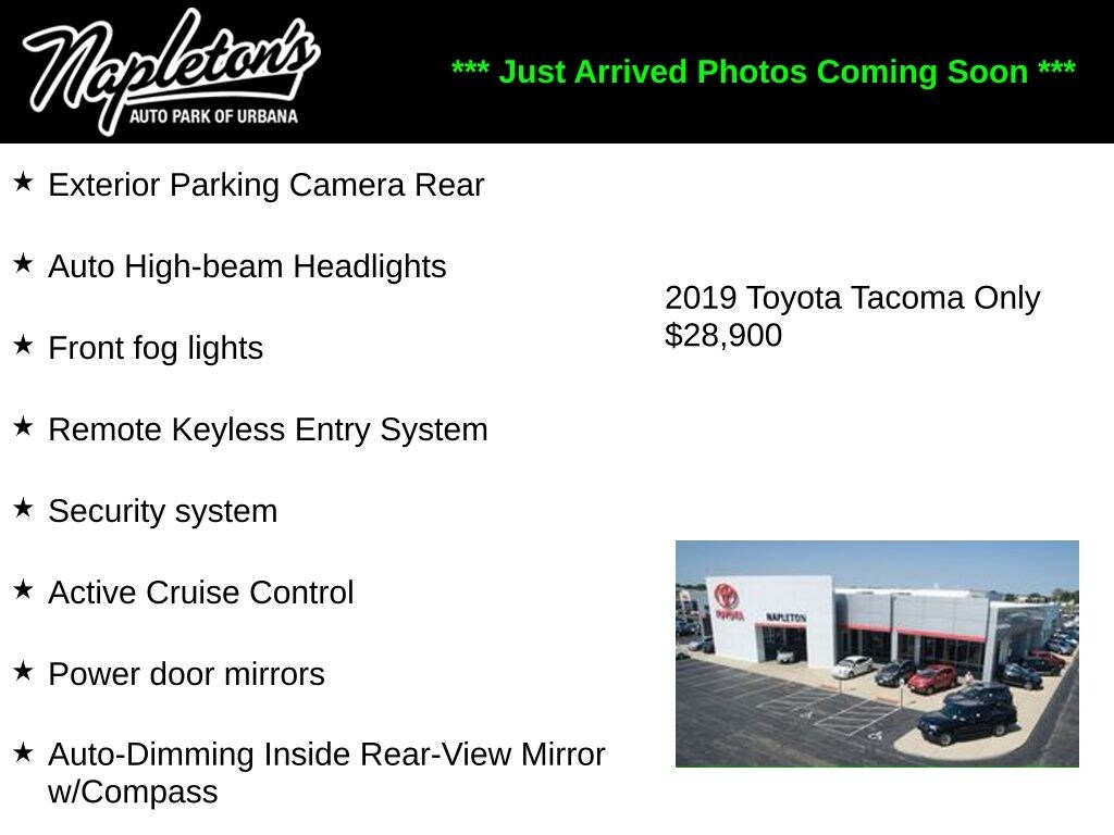 Used 2019 Toyota Tacoma TRD Sport Truck Double Cab