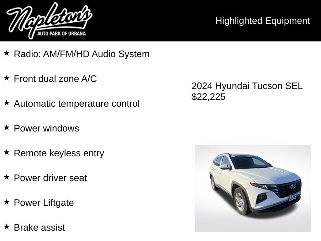 Used 2024 Hyundai Tucson SEL SUV