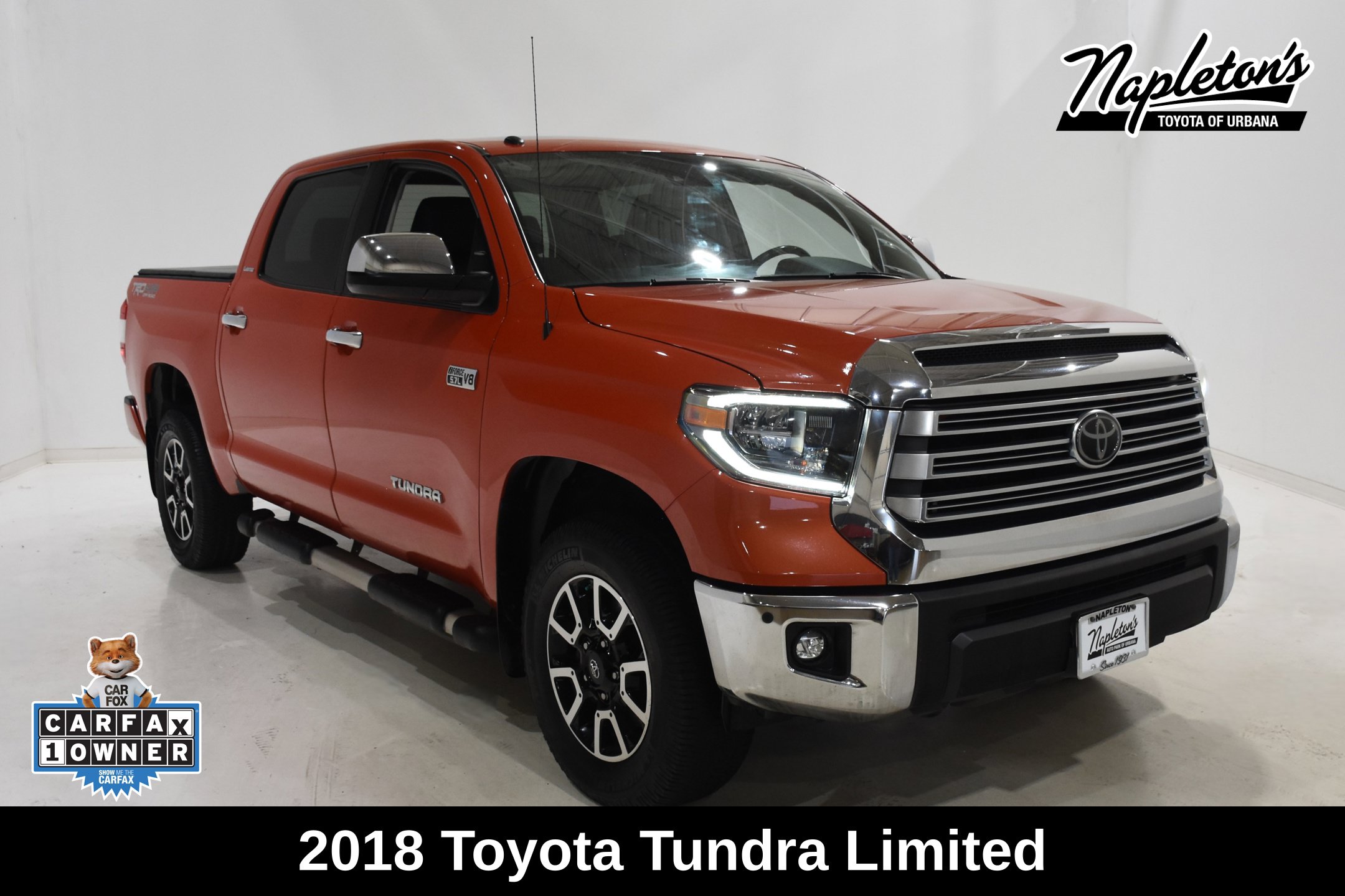 Used 2018 Toyota Tundra Limited Truck CrewMax