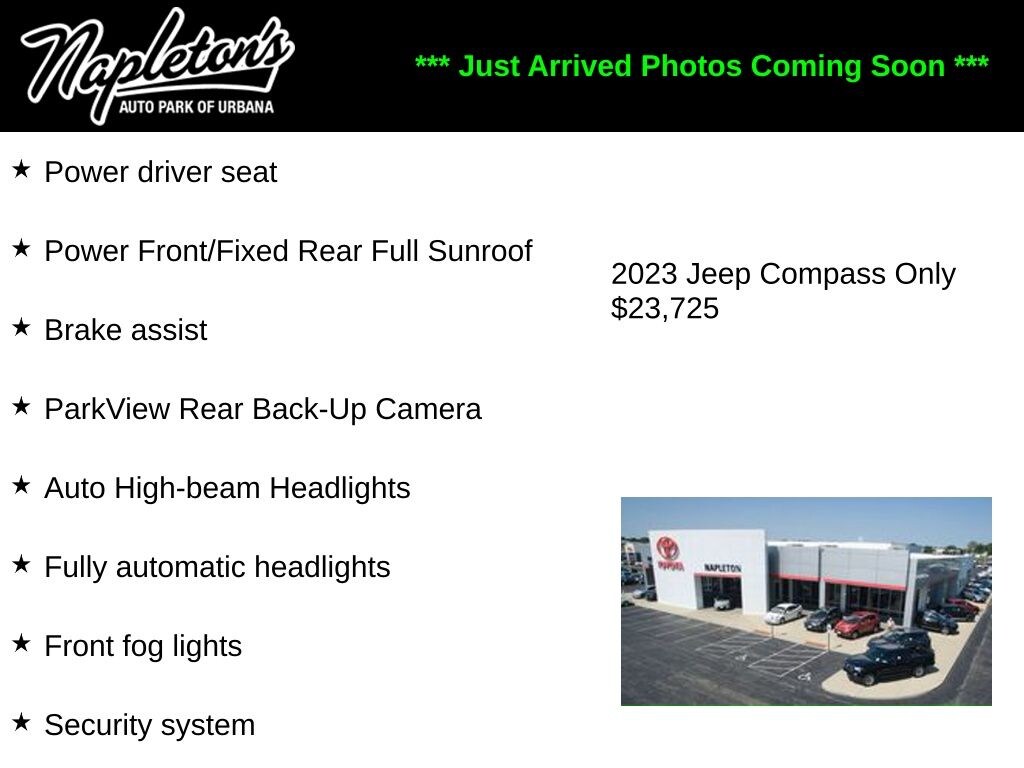 Used 2023 Jeep Compass Limited SUV