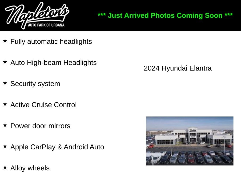Used 2024 Hyundai Elantra SEL Sedan