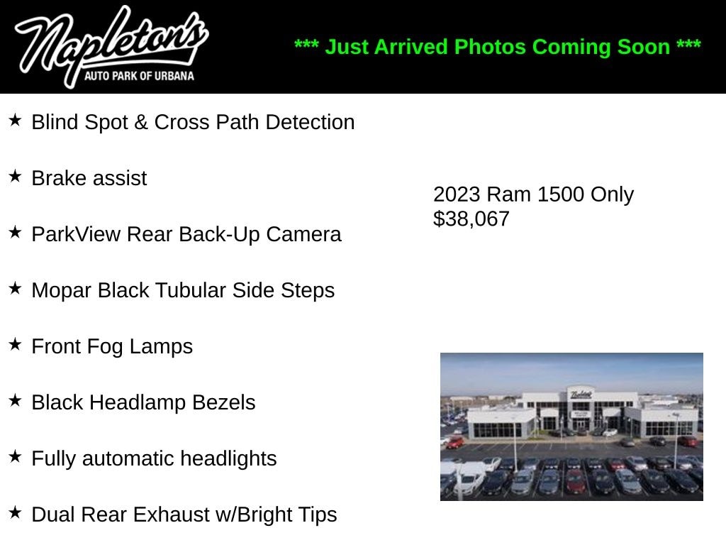 Used 2023 Ram 1500 Big Horn/Lone Star Truck Crew Cab