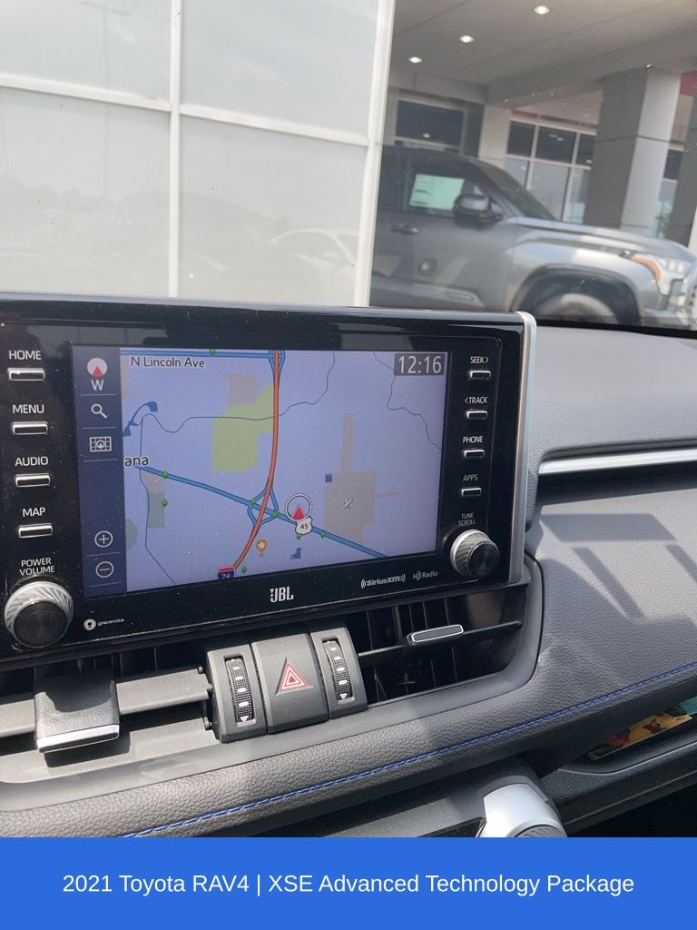 Used 2021 Toyota RAV4 XSE with VIN 4T3E6RFV8MU026858 for sale in Urbana, IL