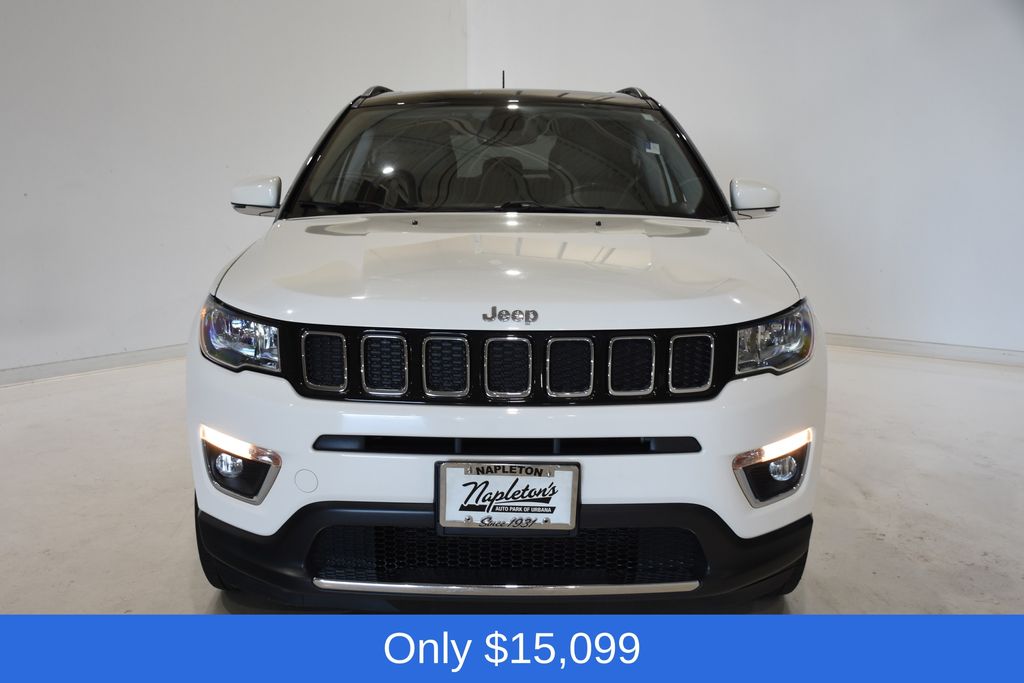 Used 2018 Jeep Compass Limited with VIN 3C4NJDCB6JT437061 for sale in Urbana, IL