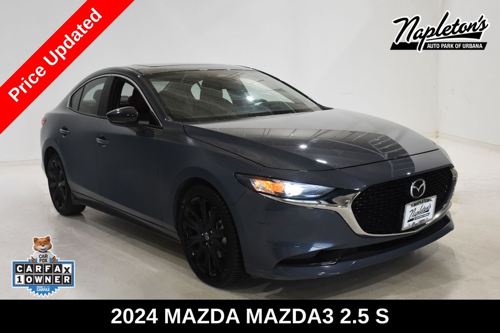 2024 Mazda Mazda3 2.5 S Carbon Edition Sedan